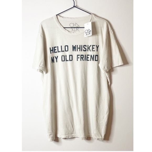 Chaser Other - Chaser NWT men’s Hello Whiskey My Old Friend graphic t- shirt Large